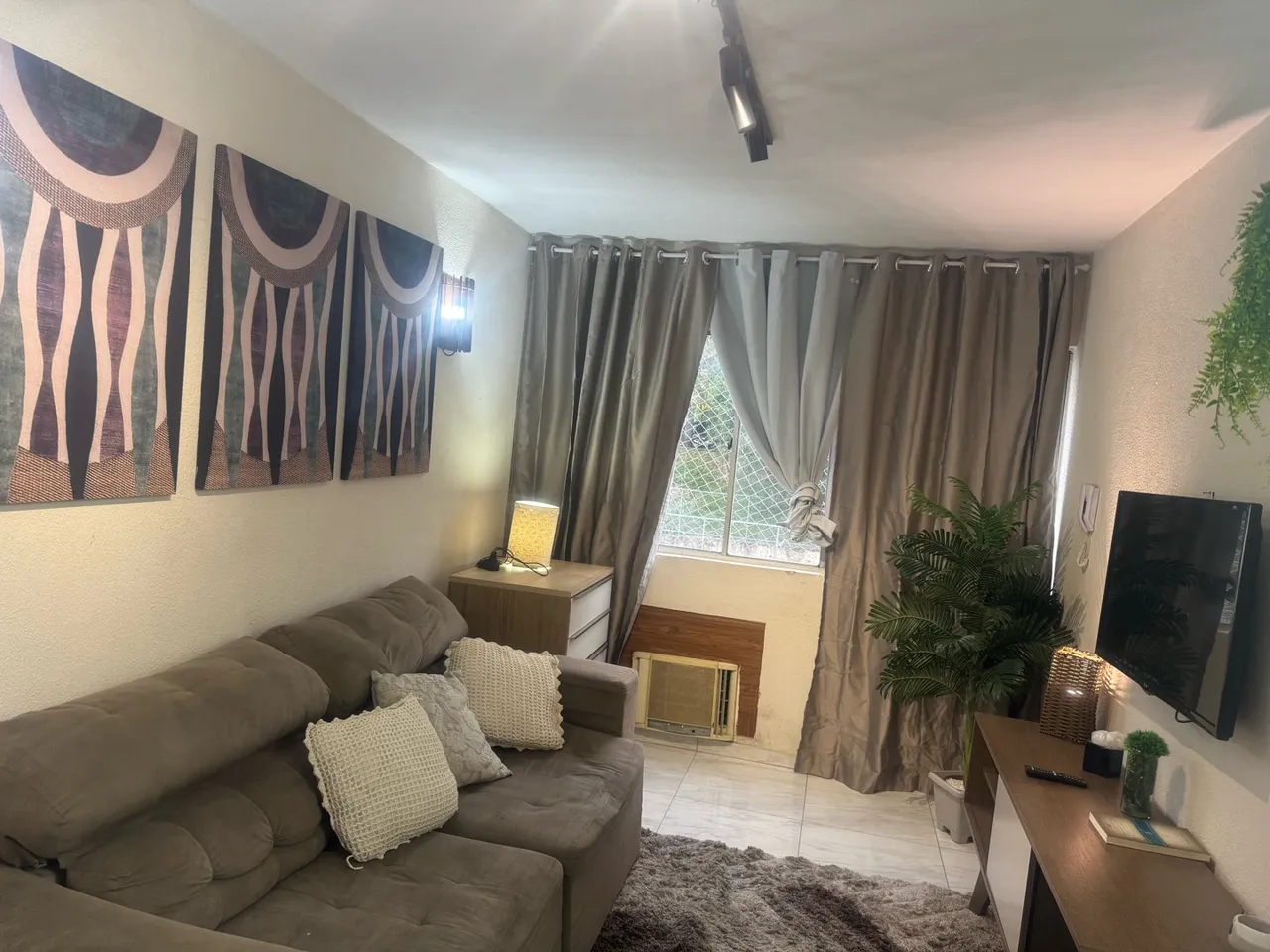 1 quarto e máquina de lavar: apartamento de 60 m²