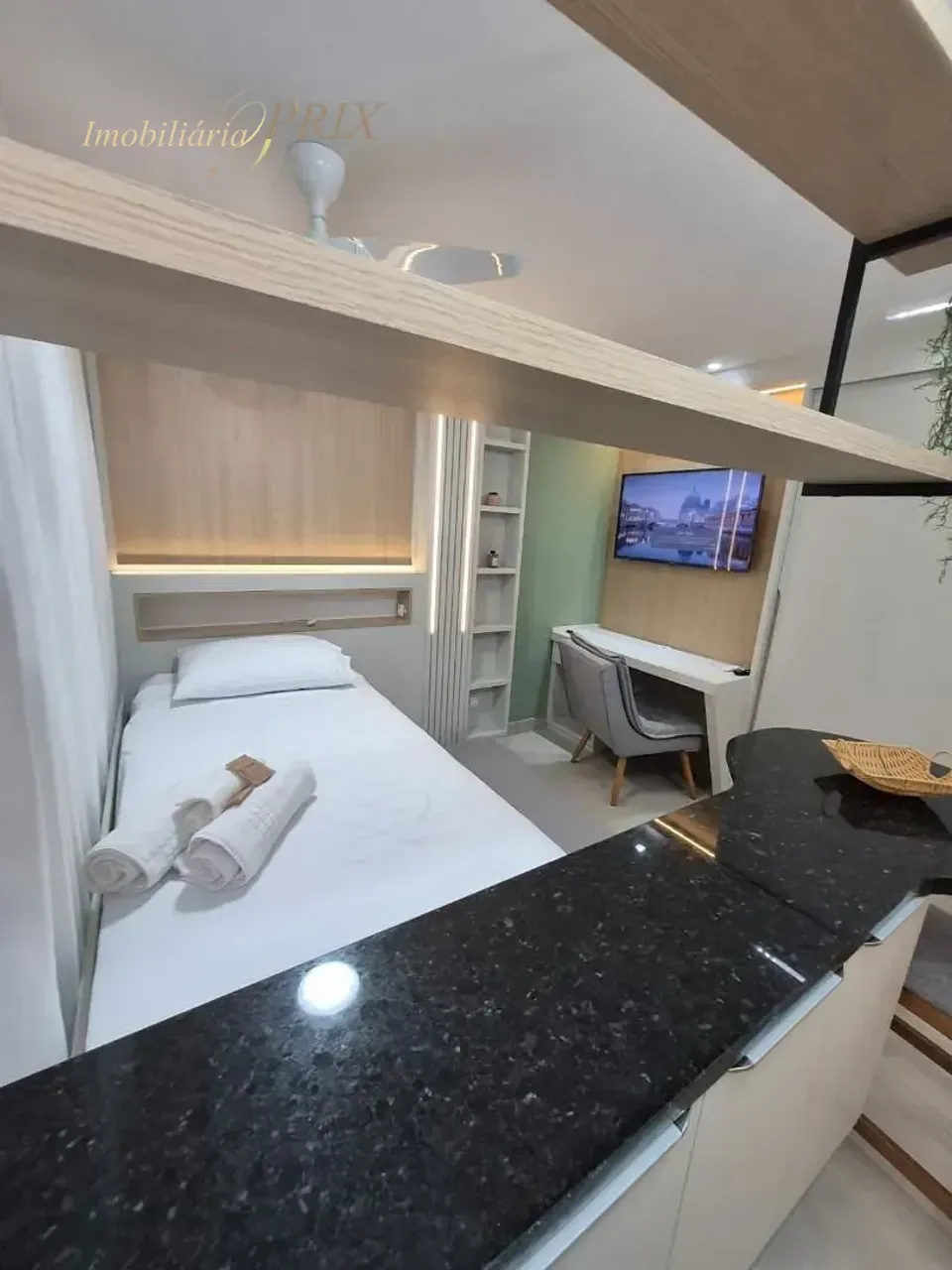 Estudio amueblado con 1 dormitorio y 1 baño — photo 8