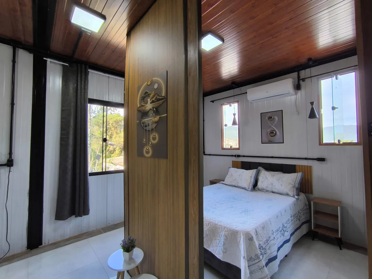 Mountain view in a one-bedroom house, 36 m² — photo 4