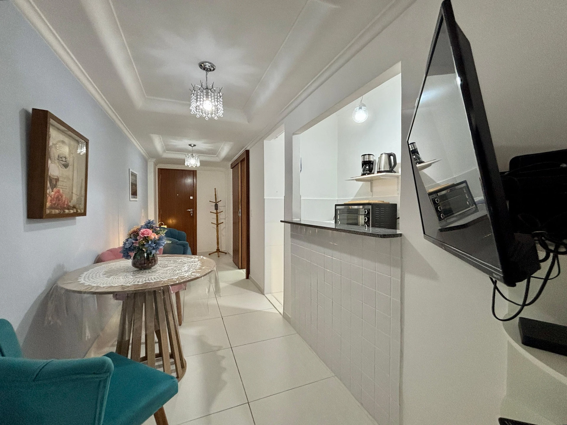 Furnished apartment, 33 m², with a washing machine — photo 4
