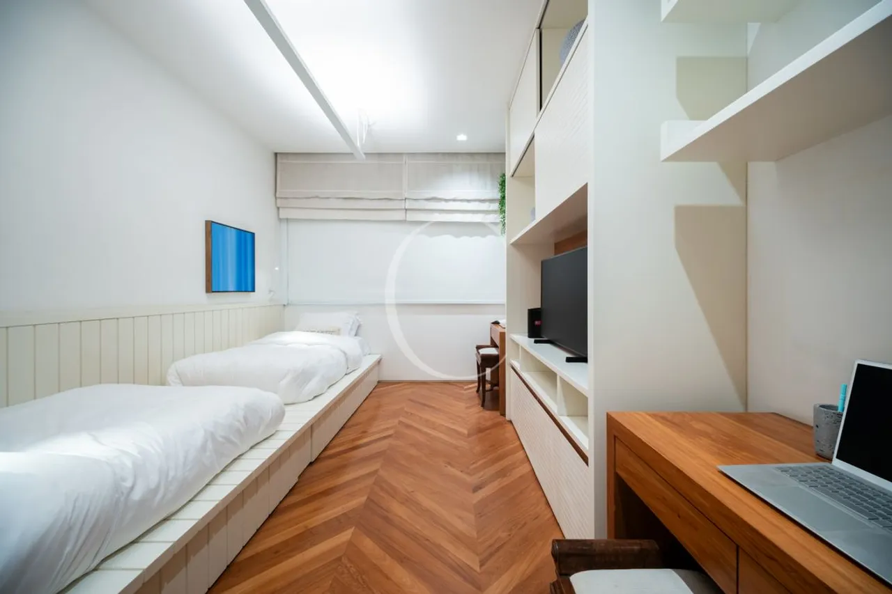 Apartamento com 3 quartos e cozinha fechada — photo 15