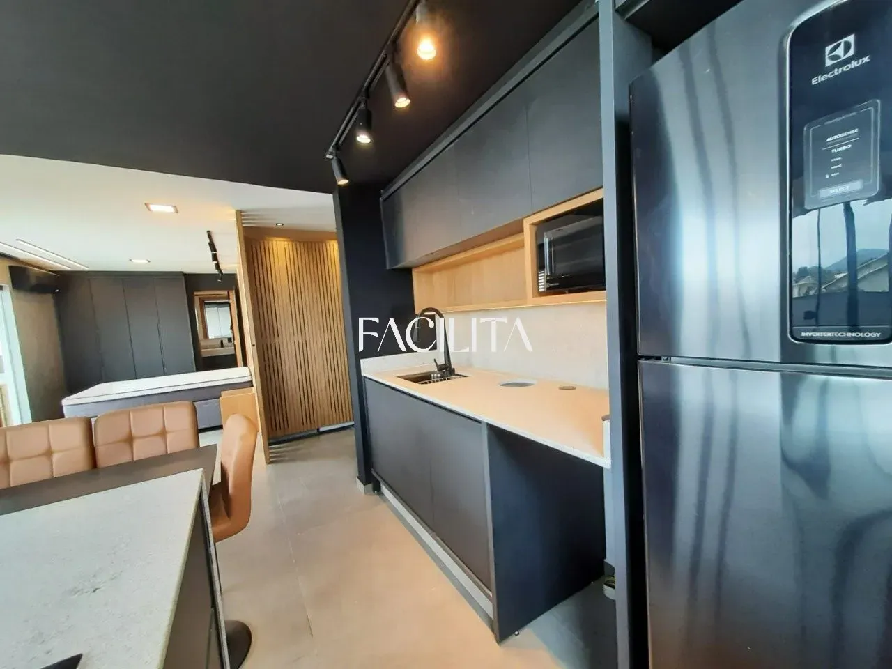 Меблированная мансарда 30 м² с 1 спальней — photo 44