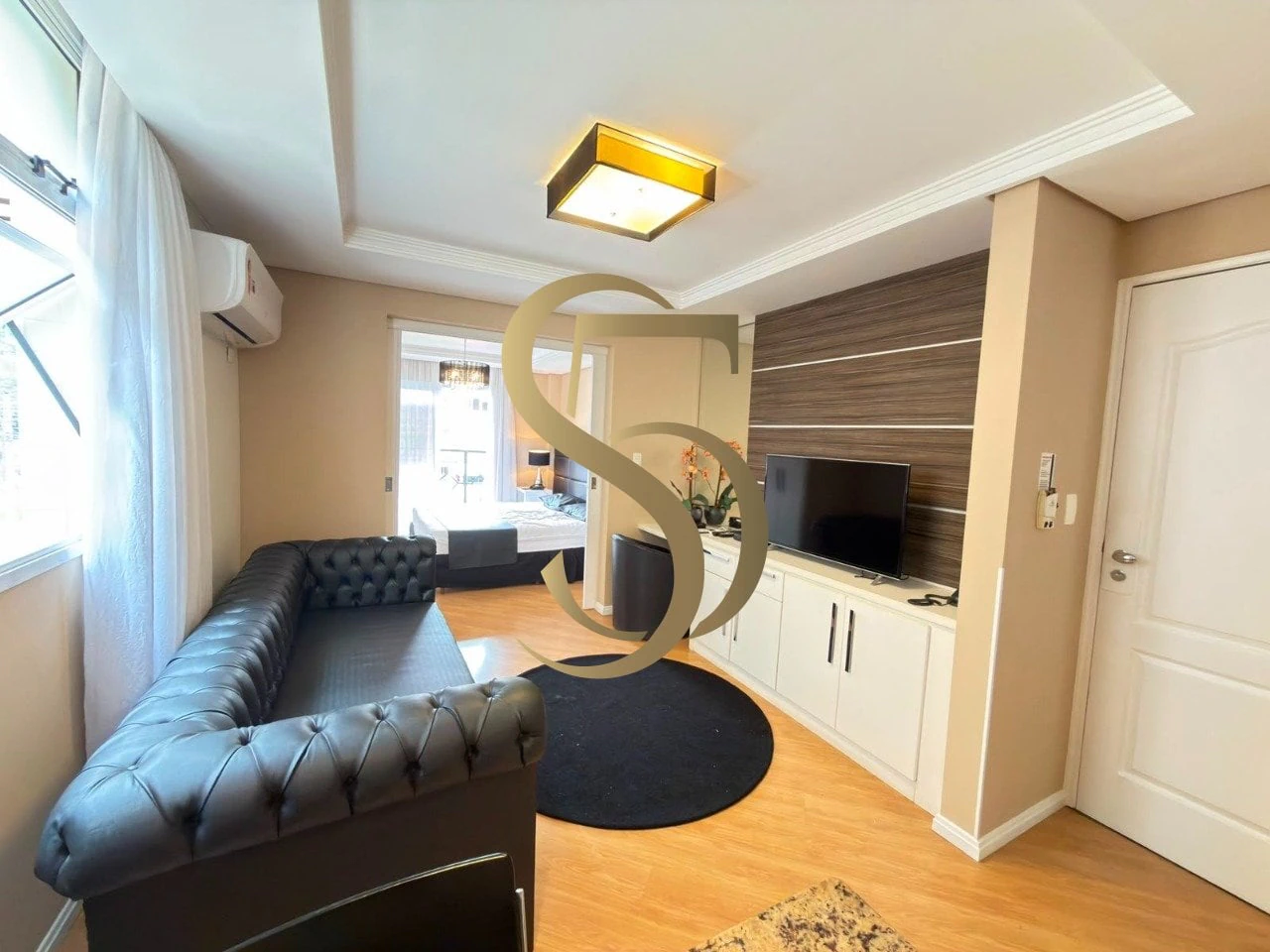 One-bedroom apartment with a home office in Curitiba — photo 16
