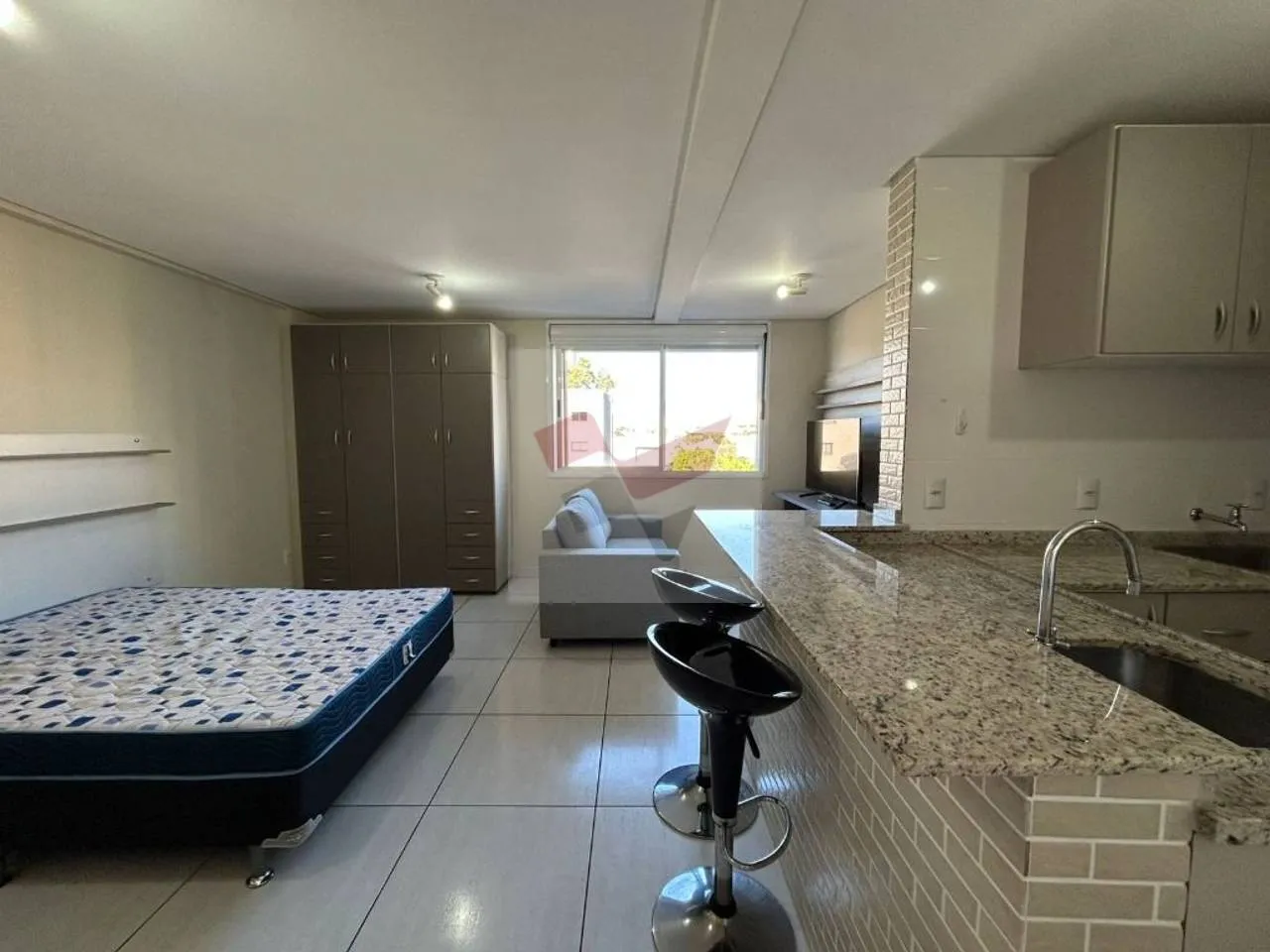 Furnished 42 m² studio in Curitiba