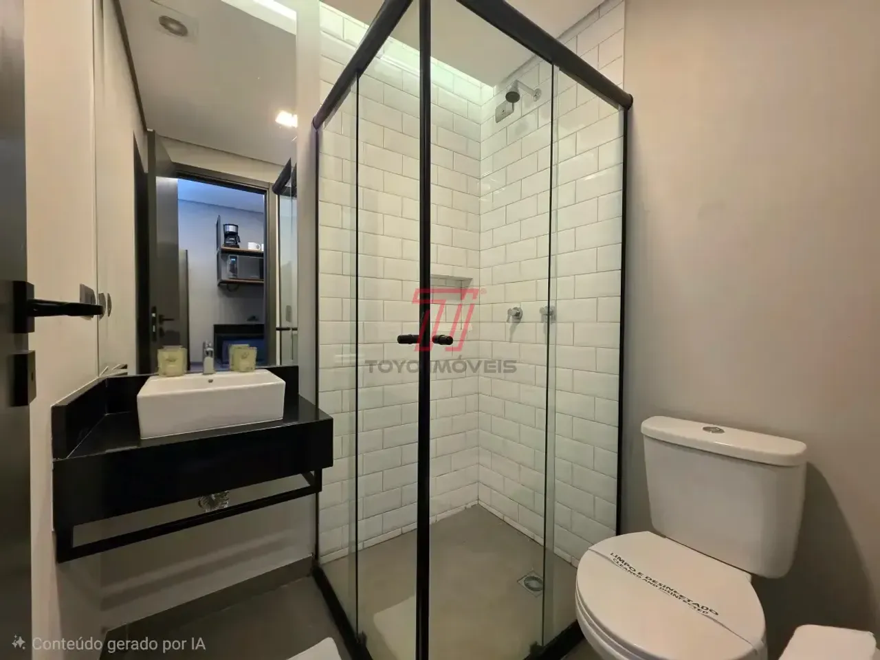Studio de 30 m² com 1 quarto, ar-condicionado — photo 9