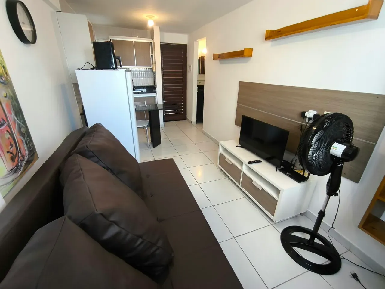 One-bedroom apartment in a building with a pool — photo 4