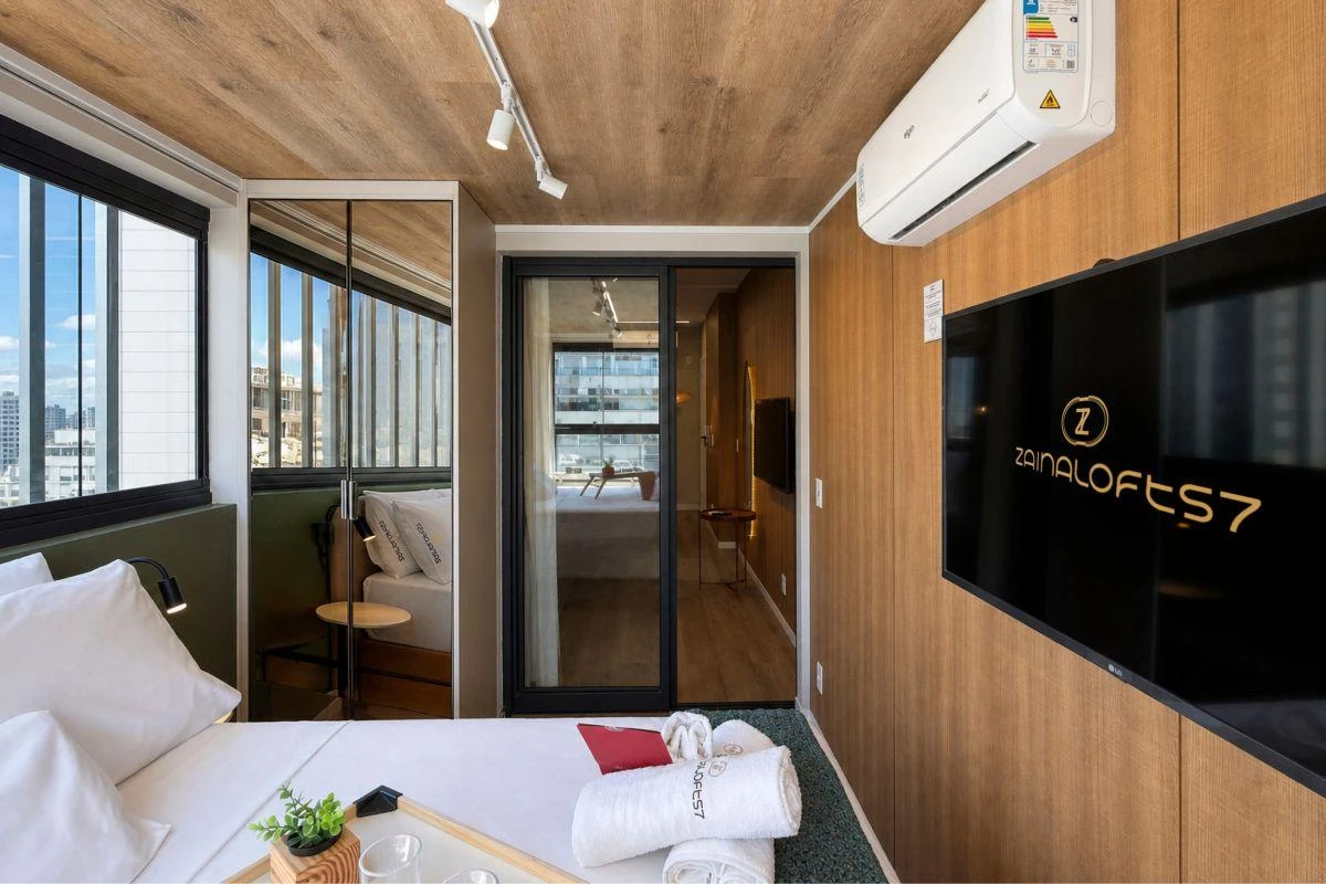 Apartamento mobiliado de 58 m² com 1 suíte e varanda fechada — photo 31