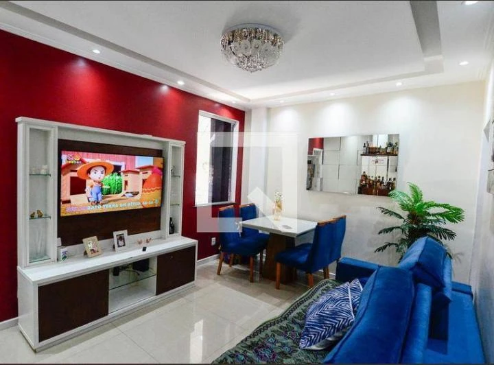 55 m² apartment with open-plan kitchen and 2 bedrooms