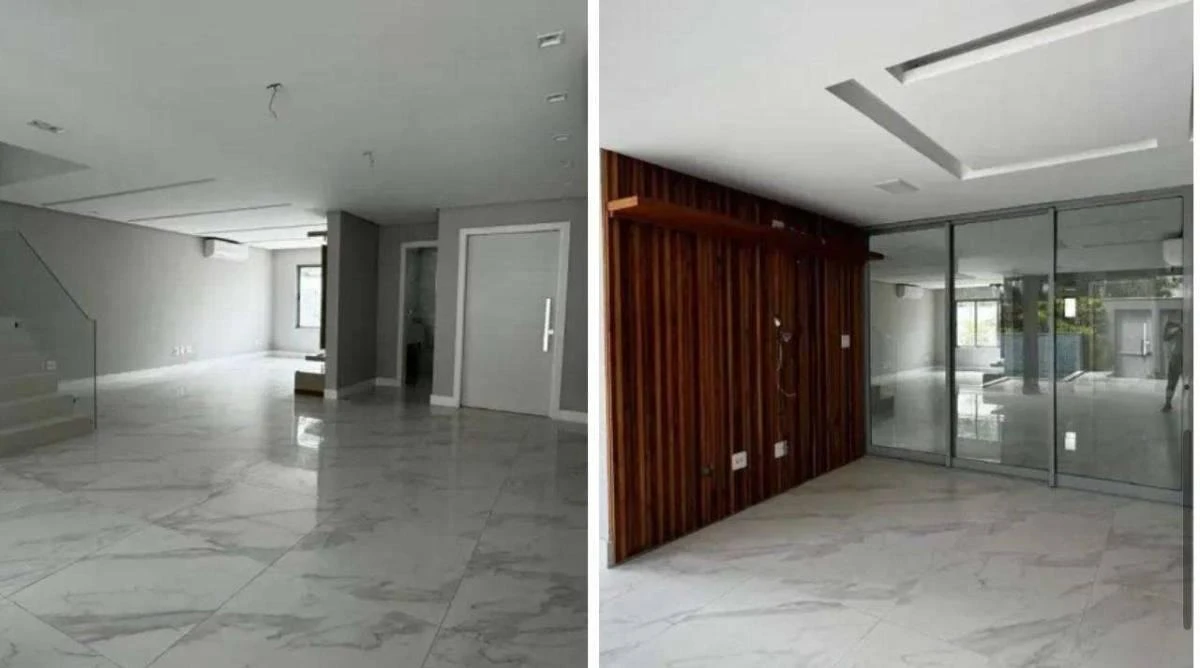 Balcony with a grill in a 3-bedroom house, 300 m² — photo 8