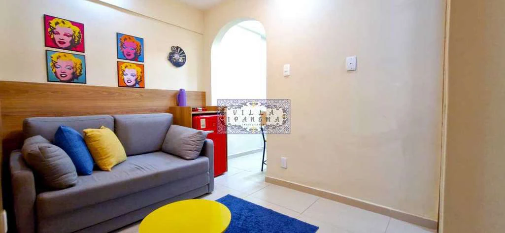 Apartamento mobiliado de 27 m² com 1 quarto e 1 banheiro — photo 4