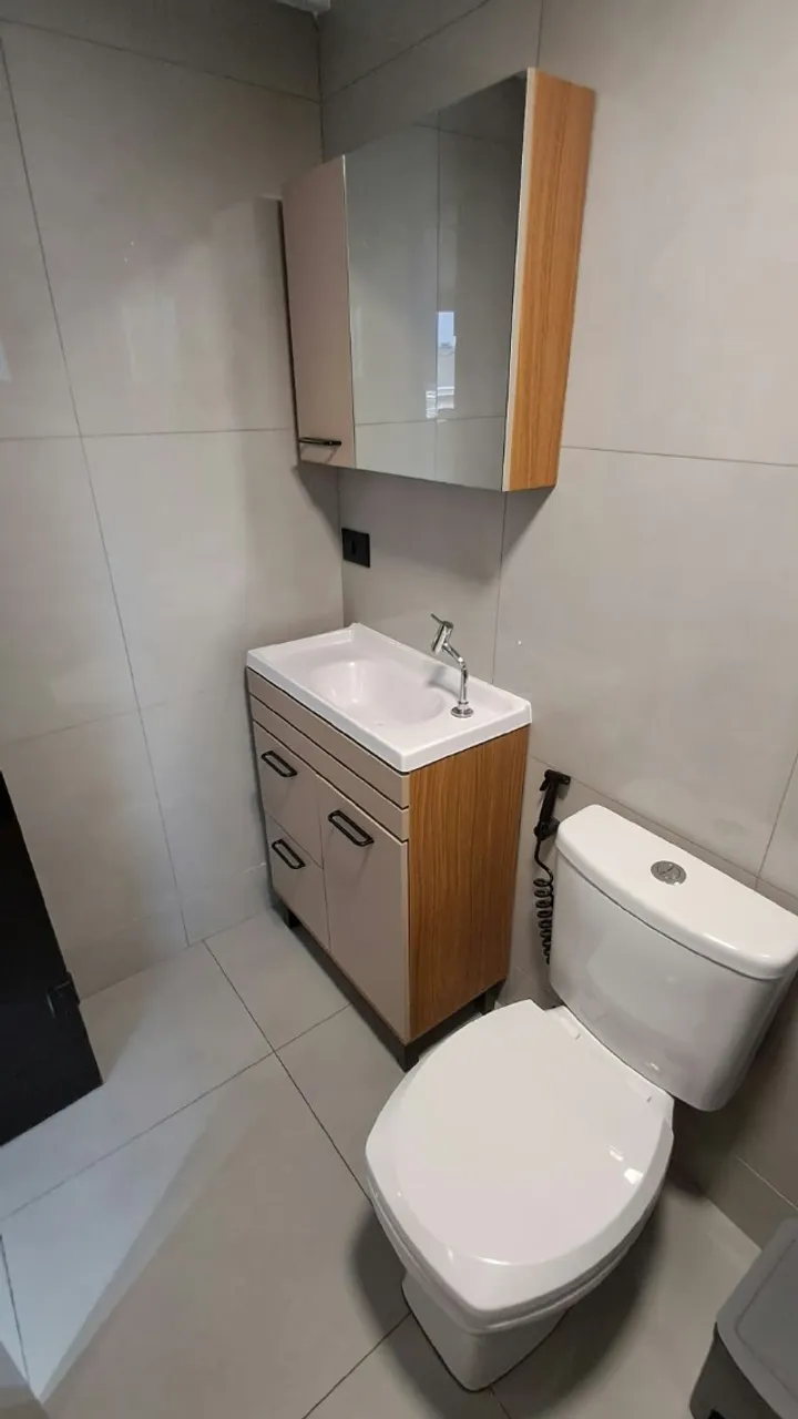 One-bedroom apartment with a washing machine in Curitiba — photo 10