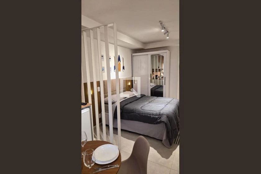 Studio mobiliado de 30 m² com 1 quarto e 1 banheiro — photo 12
