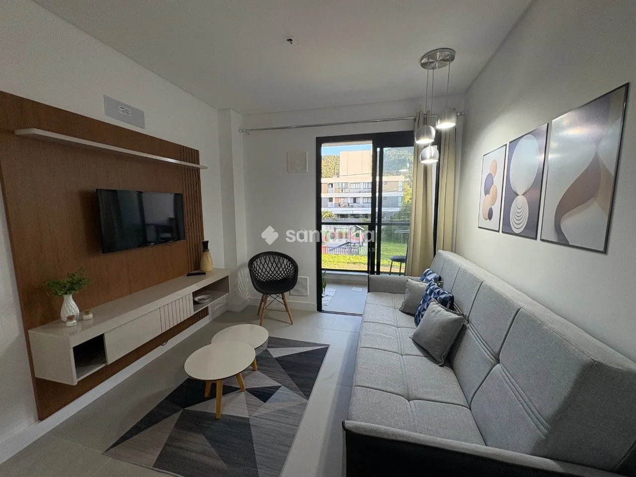 Furnished 1-bedroom apartment with 57 m² and parking — photo 18