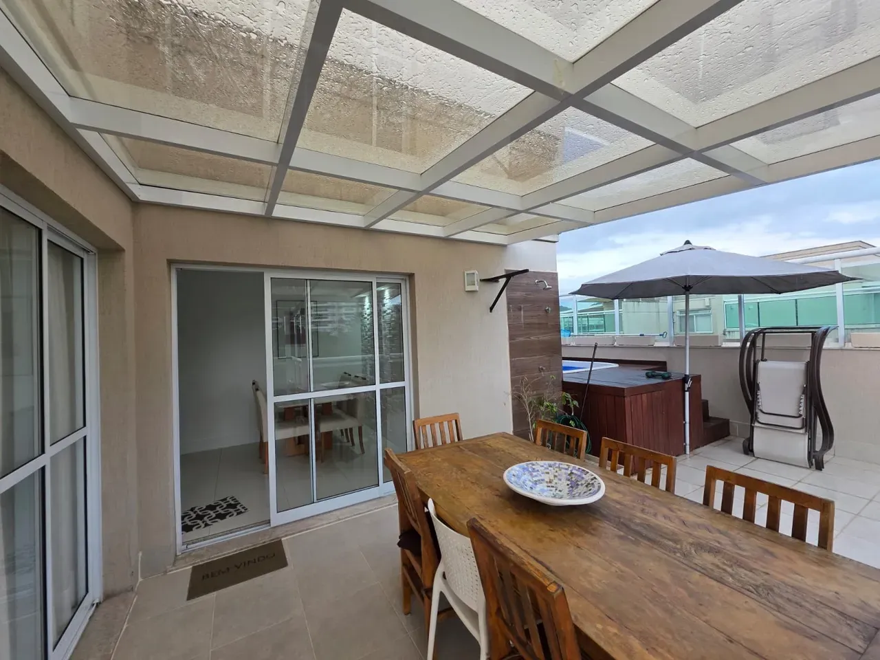 Furnished apartment, 174 m², with a grill on the balcony — photo 11