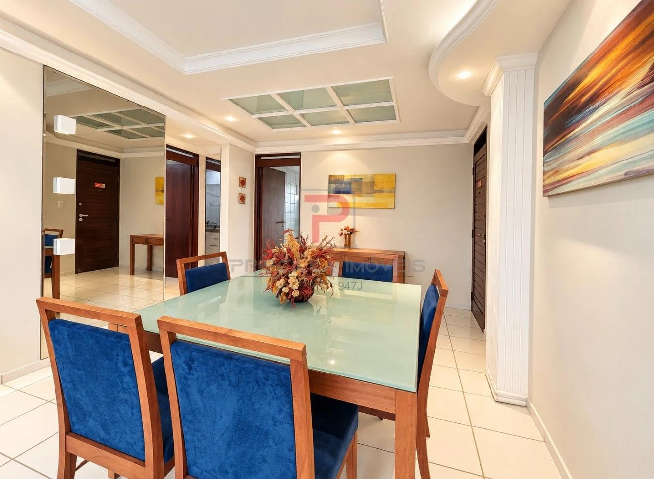 Furnished apartment, 115 m², with a washing machine — photo 25