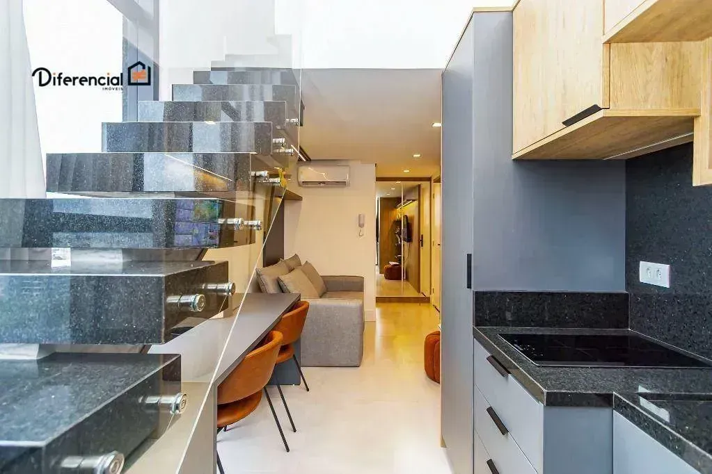 Estudio de 43 m² con 1 dormitorio y cocina abierta — photo 9