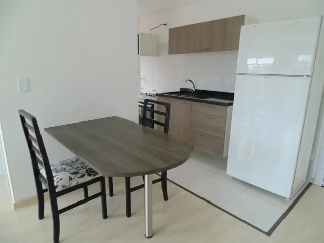 Furnished 43 m² studio with an open kitchen layout — photo 5