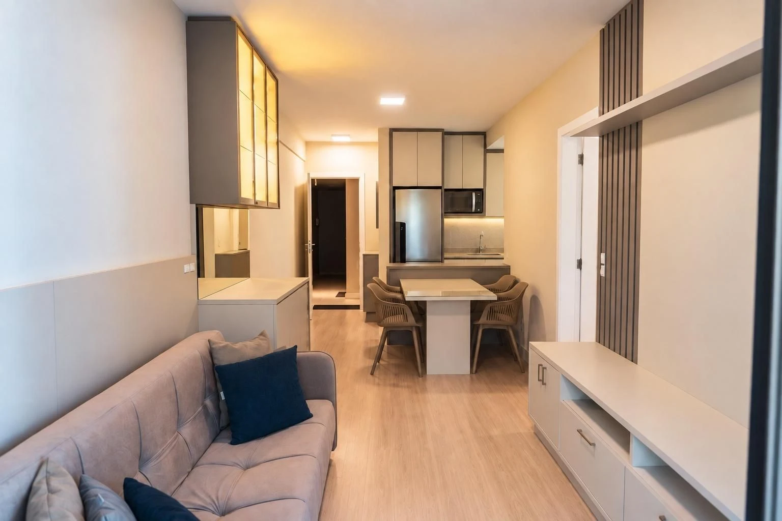 3-bedroom apartment with a home office