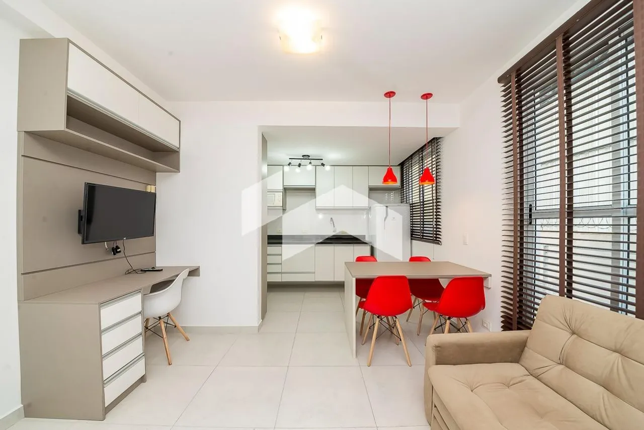 Studio mobiliado 28 m² com cozinha americana e vaga — photo 5