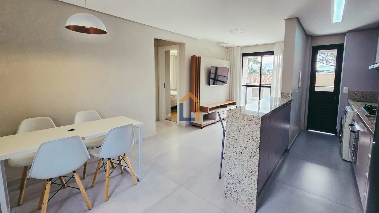 2-bedroom apartment with a washing machine in Curitiba — photo 16