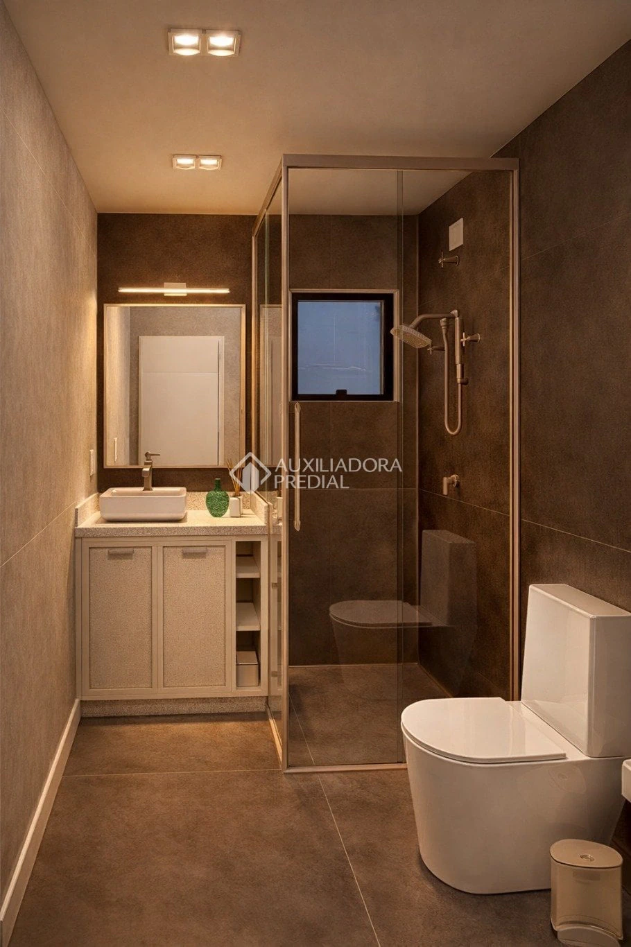 Apartamento mobiliado de 1 quarto em condomínio com academia — photo 9
