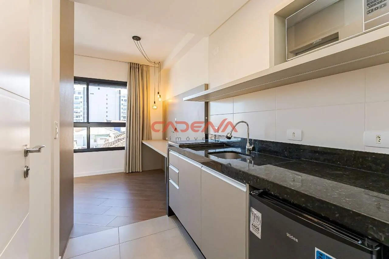 Мебльований студійний простір 32 м² з відкритою кухнею — photo 4