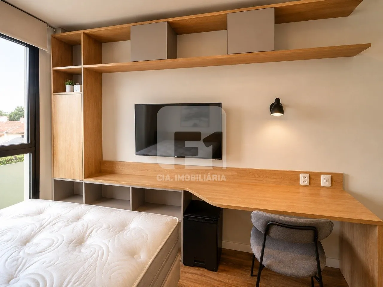 Furnished 21 m² studio with kitchenette and 1 bathroom — photo 6