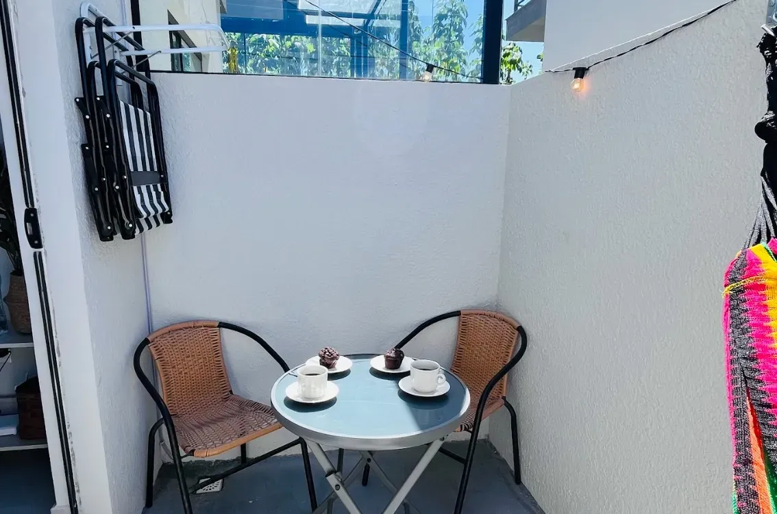 Estudio amueblado de 22 m² con balcón y cocina compacta — photo 8