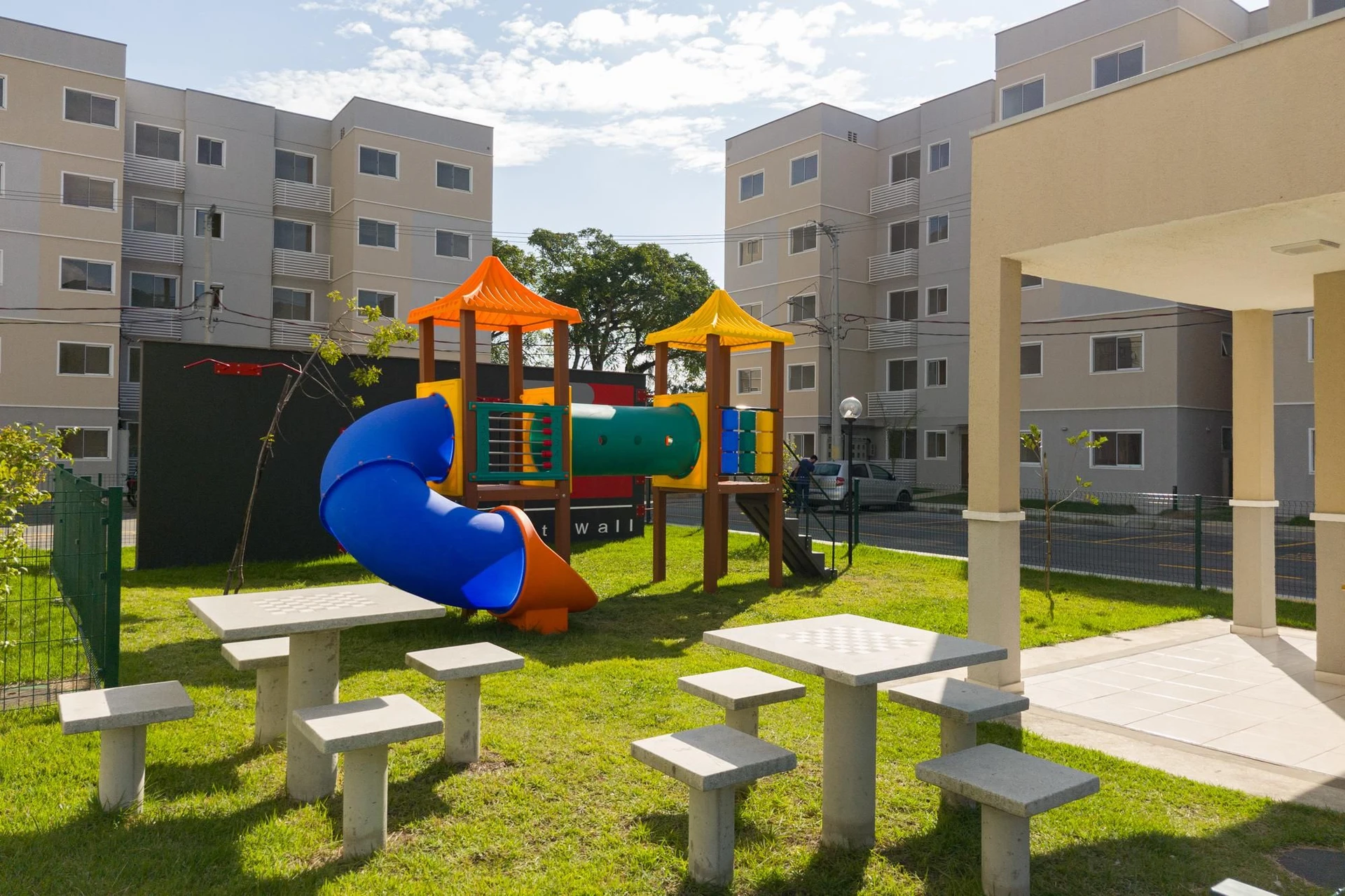 Apartamento de 2 quartos em condomínio com academia — photo 36