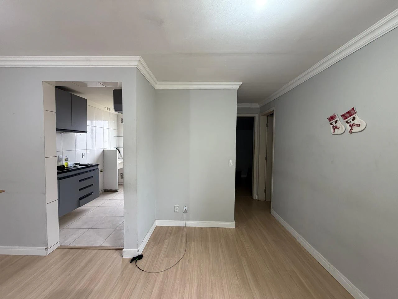 Apartamento com piso de madeira ou laminado, Ganchinho — photo 5