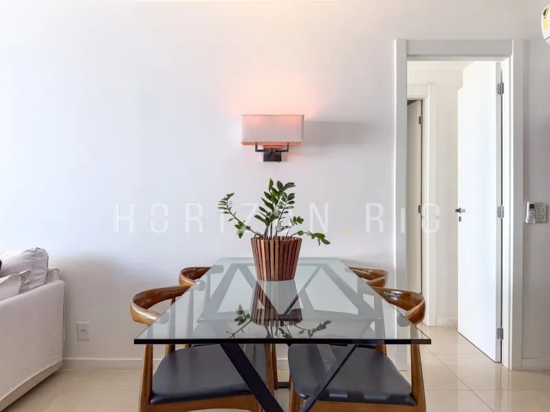 Furnished apartment, 86 m², with floor-to-ceiling windows — photo 23