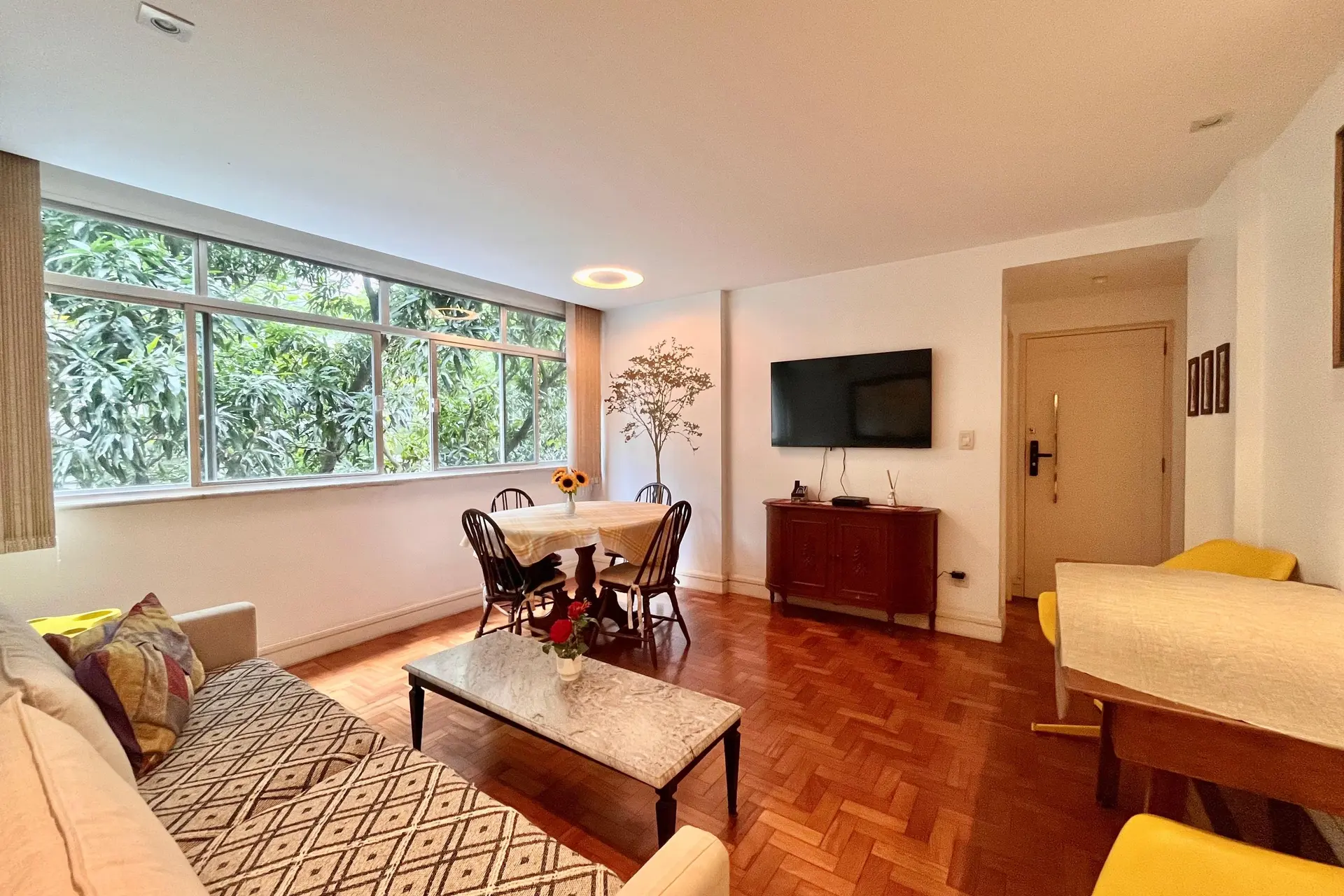 Apartamento mobiliado com 3 quartos e sem vaga