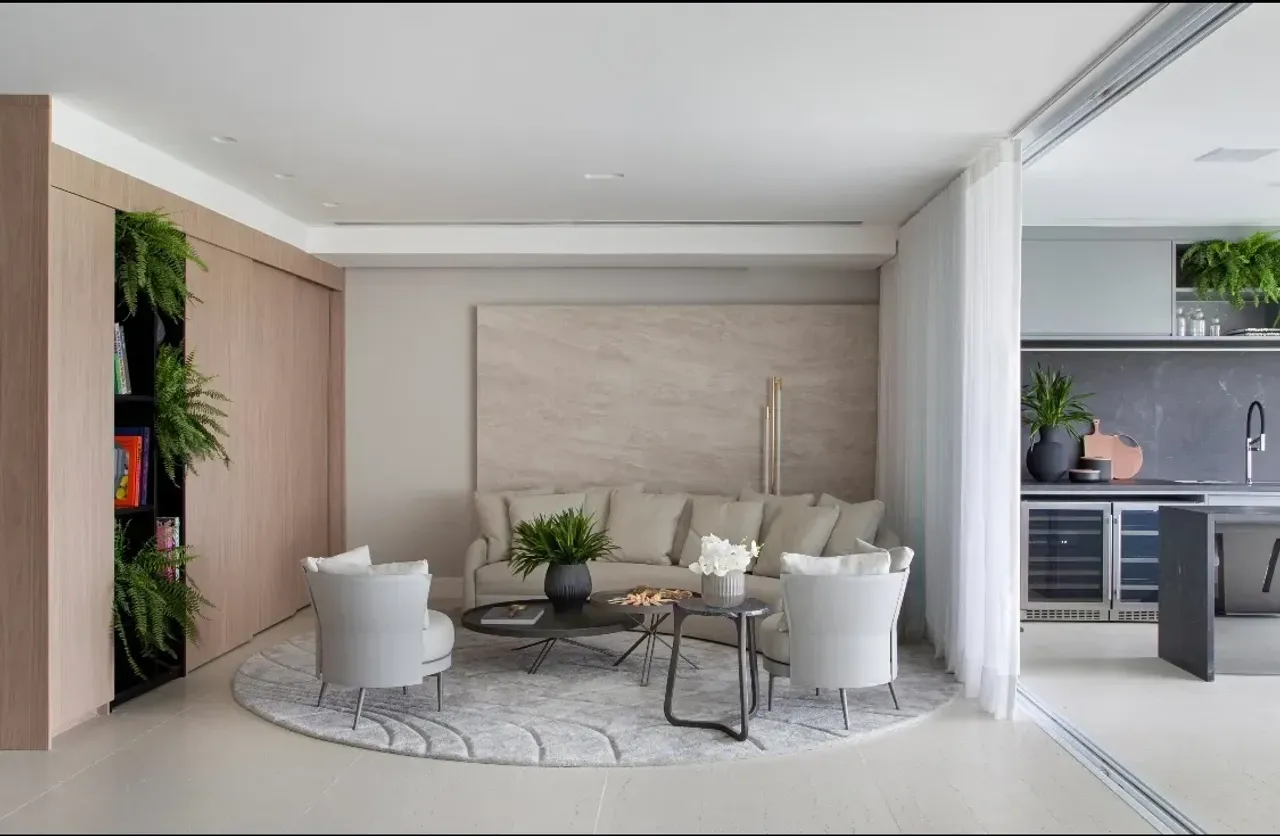 Furnished 4-bedroom apartment with 381 m² and 4 parking — photo 9