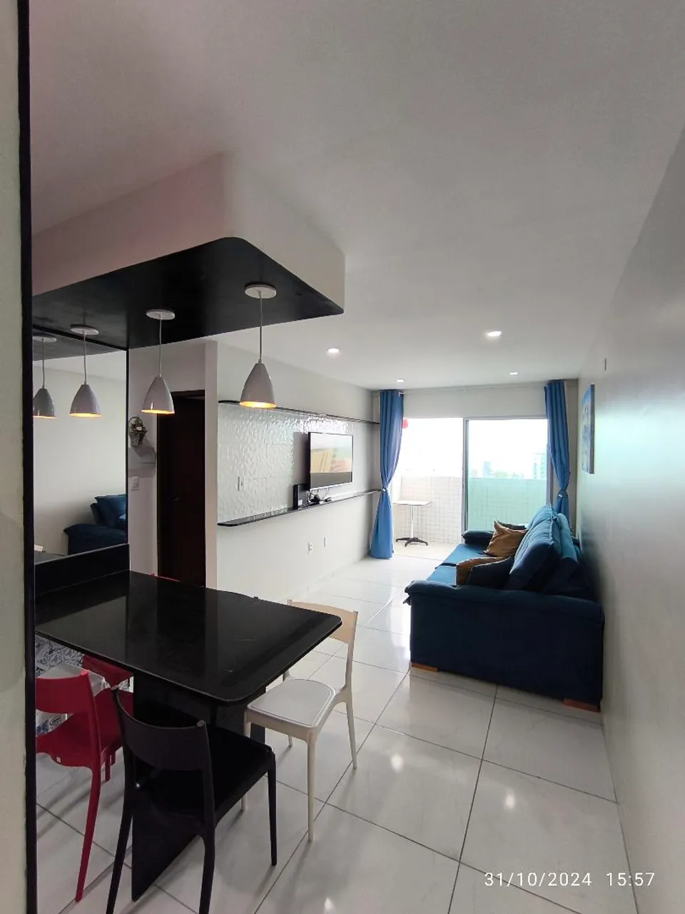 Apartamento mobiliado com 2 quartos e varanda fechada — photo 6