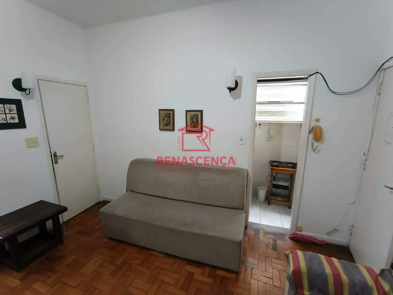 Apartamento mobiliado de 1 quarto com varanda — photo 4