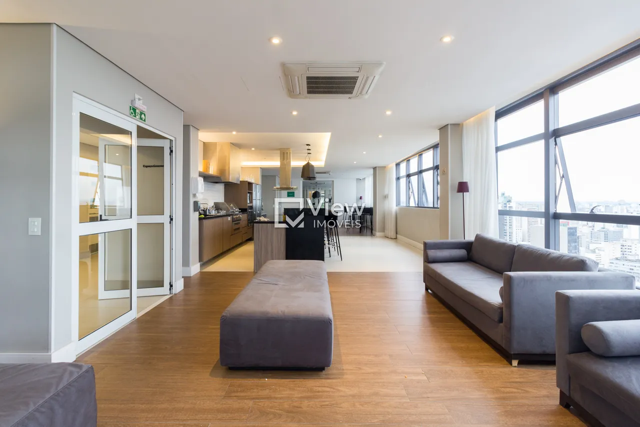 Студия 36 м² с кухней открытого плана — photo 14