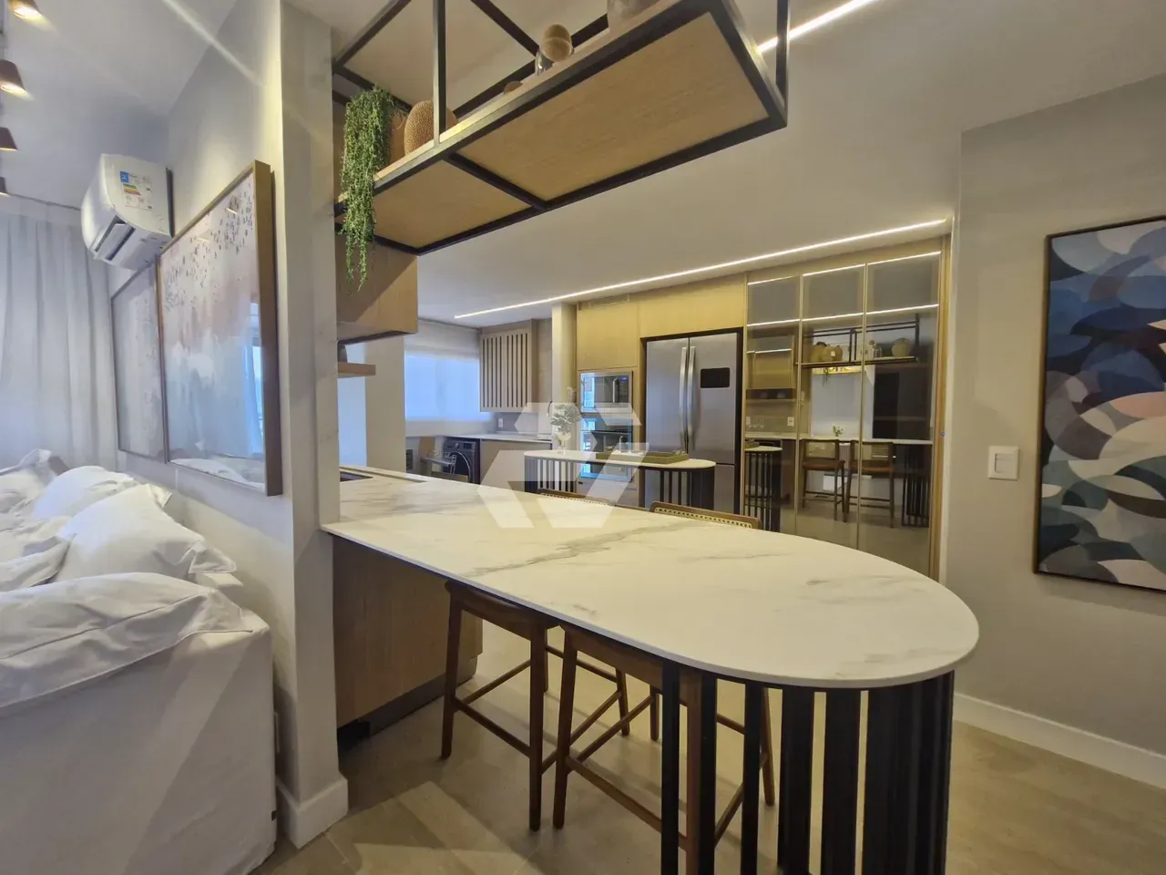 Apartamento mobiliado de 3 quartos com cozinha integrada — photo 24