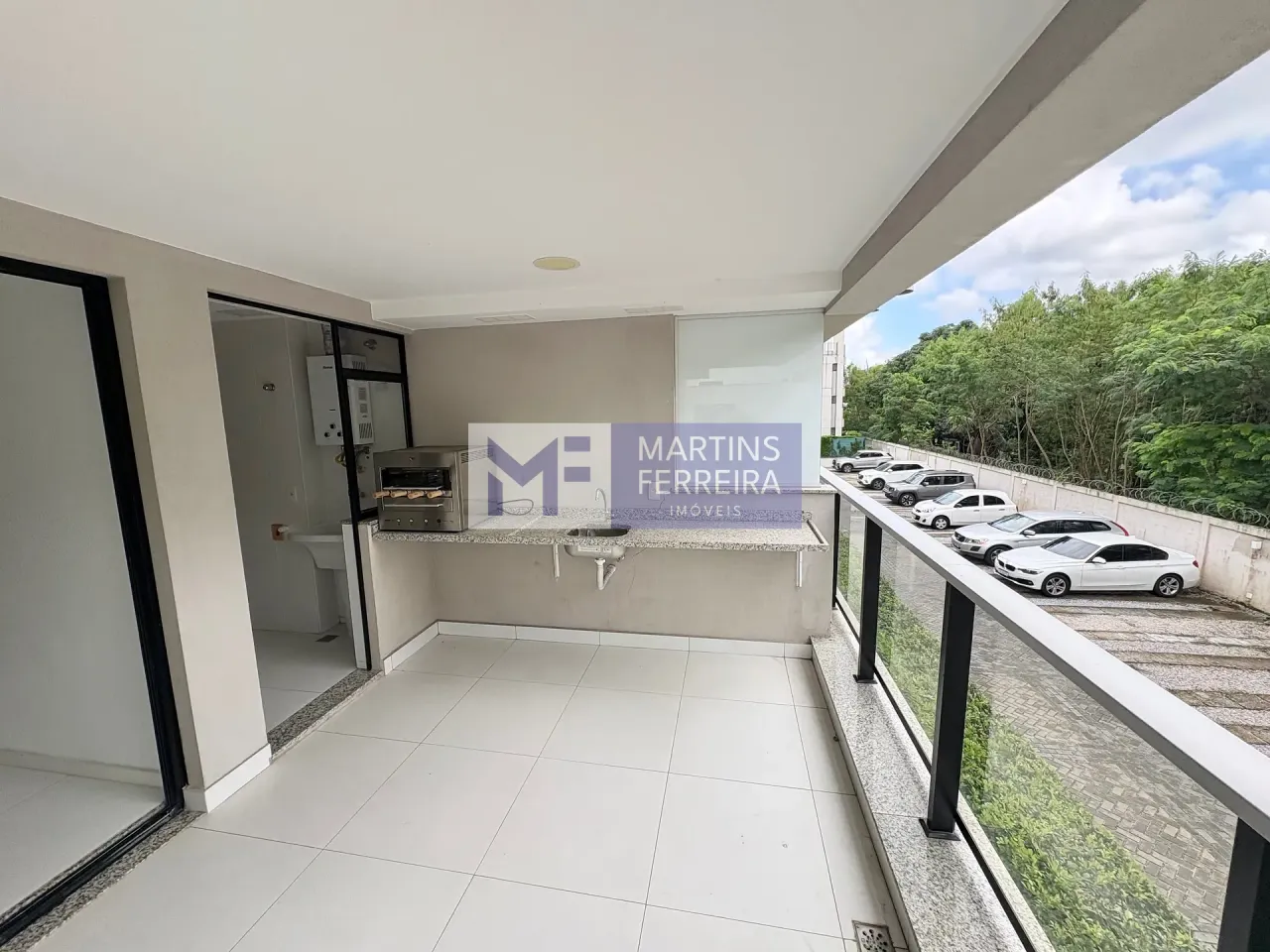 Apartamento para locação com varanda e 3 quartos — photo 2