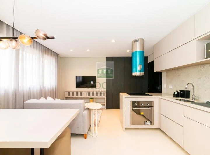 82 m² apartment with an open-plan kitchen and suite — photo 4