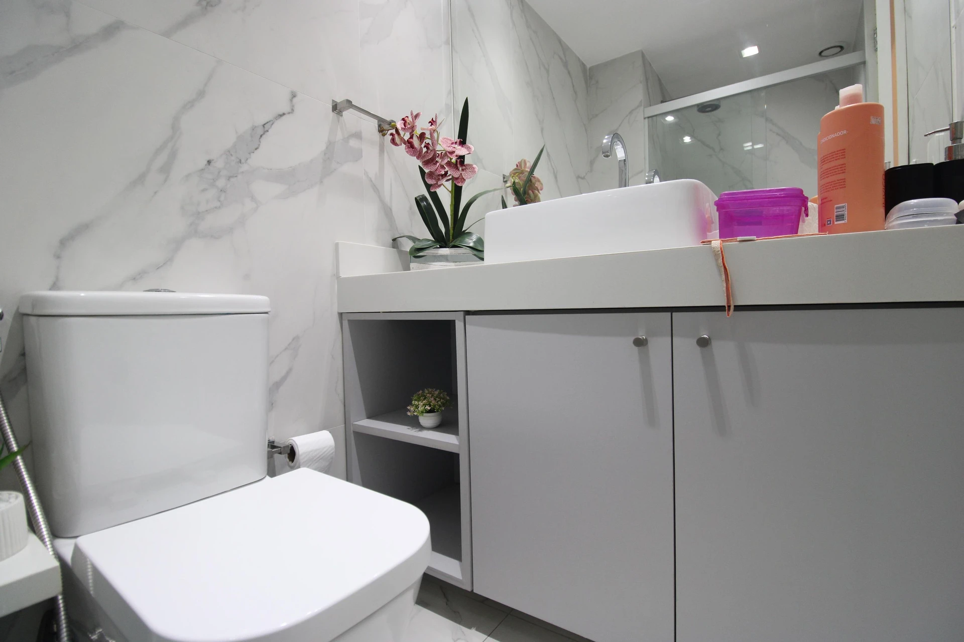 Apartamento mobiliado de 2 quartos em condomínio com sauna — photo 72