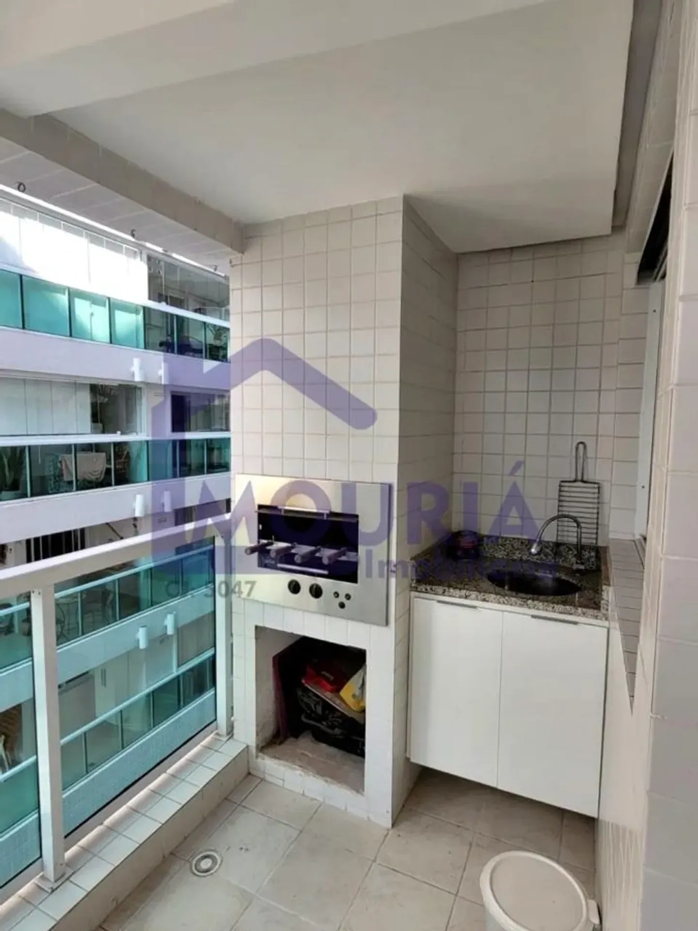 Furnished apartment, 63 m², with a grill on the balcony — photo 21