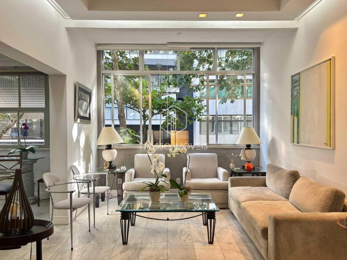 Furnished apartment with 2 en-suite bedrooms and 100 m²
