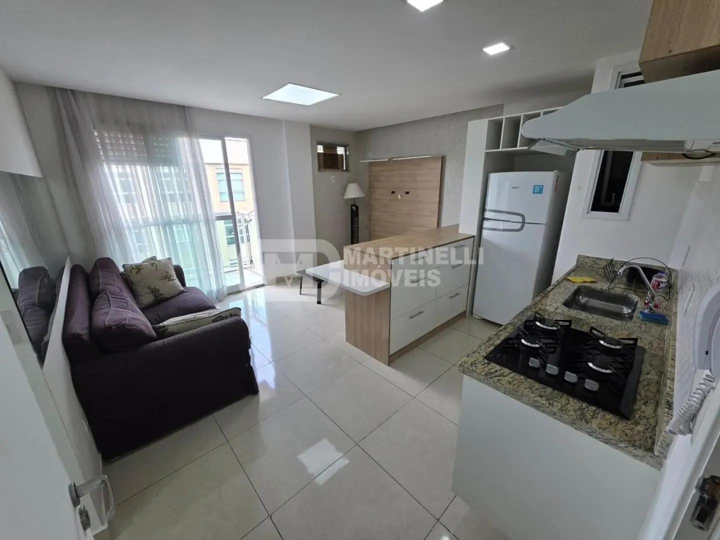 Furnished apartment, 40 m², with a washing machine — photo 14