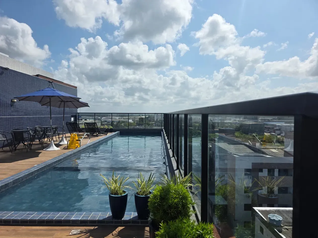 Furnished apartment, 57 m², with a grill on the balcony — photo 15