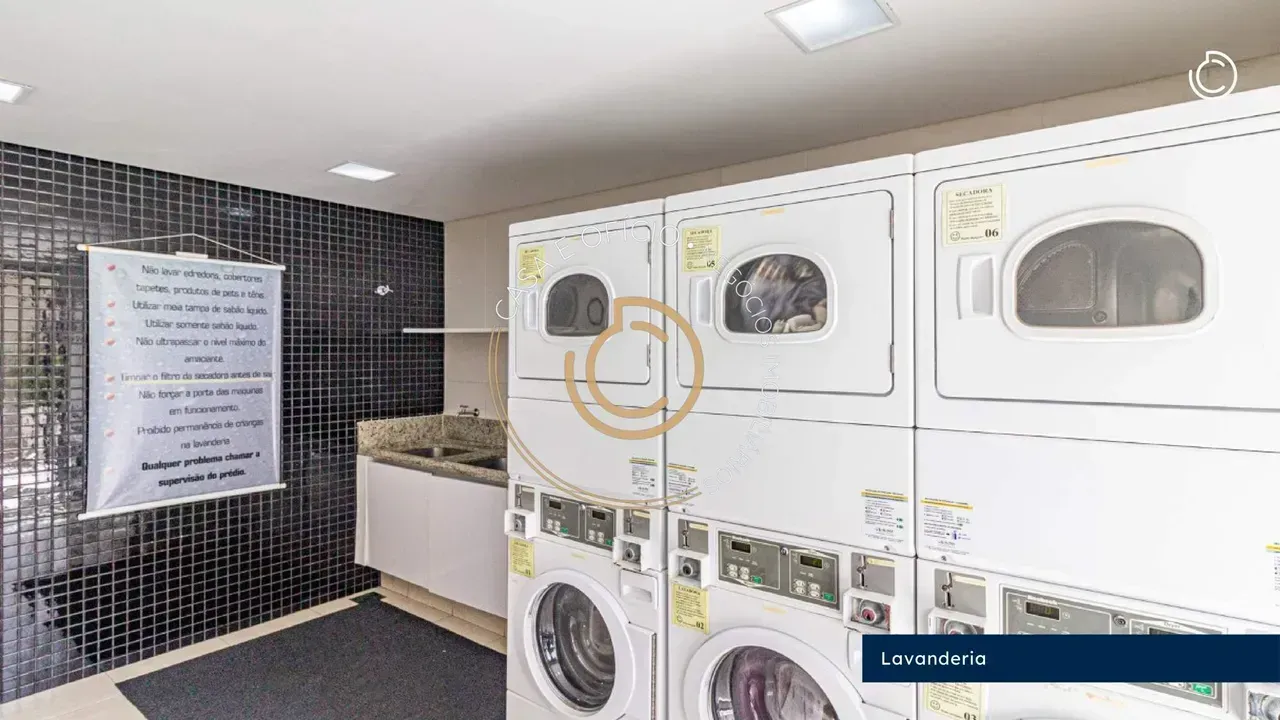 Apartamento mobiliado com 1 quarto e varanda em andar alto — photo 14