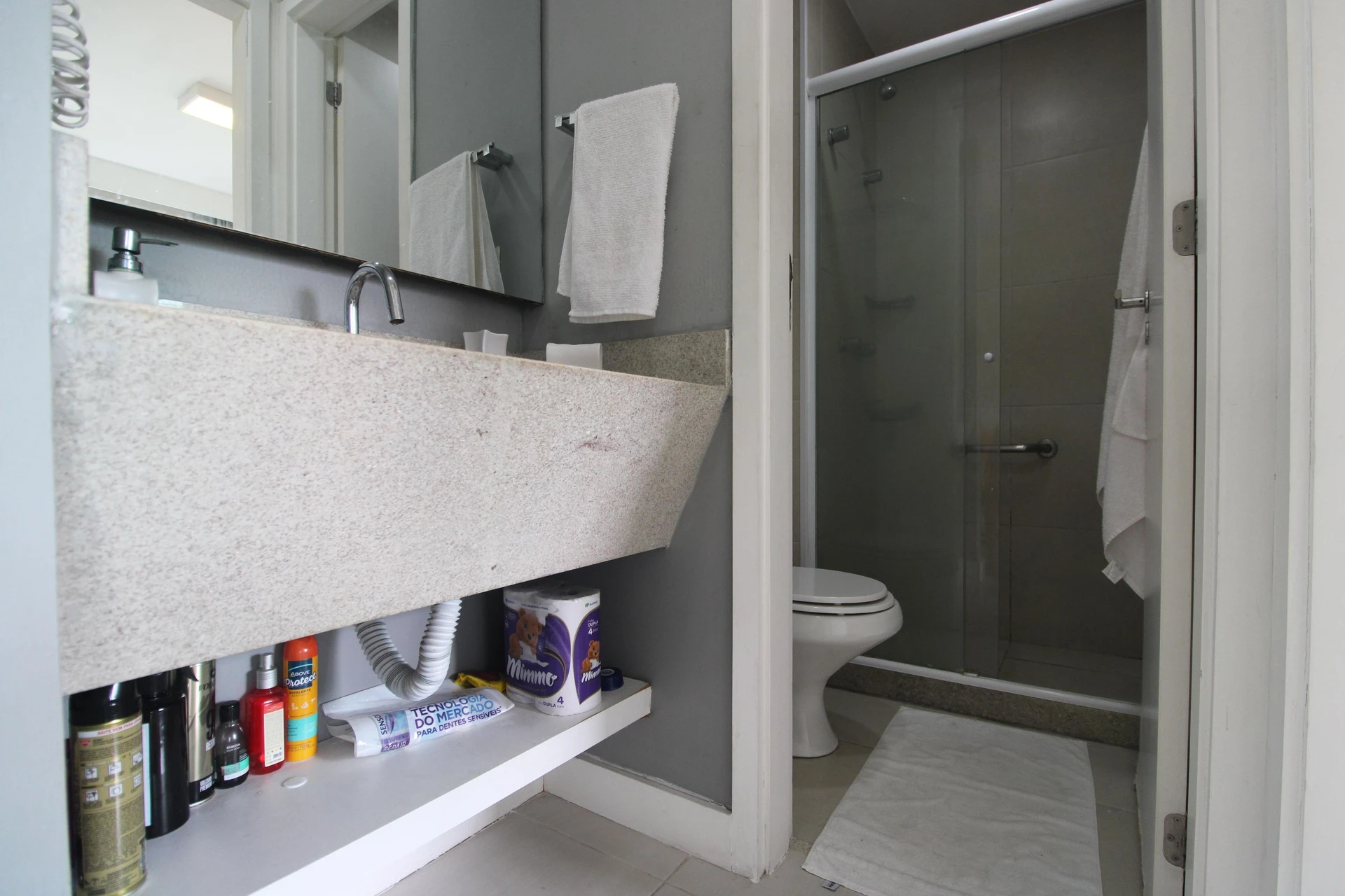 Furnished studio with 1 bedroom and balcony — photo 15