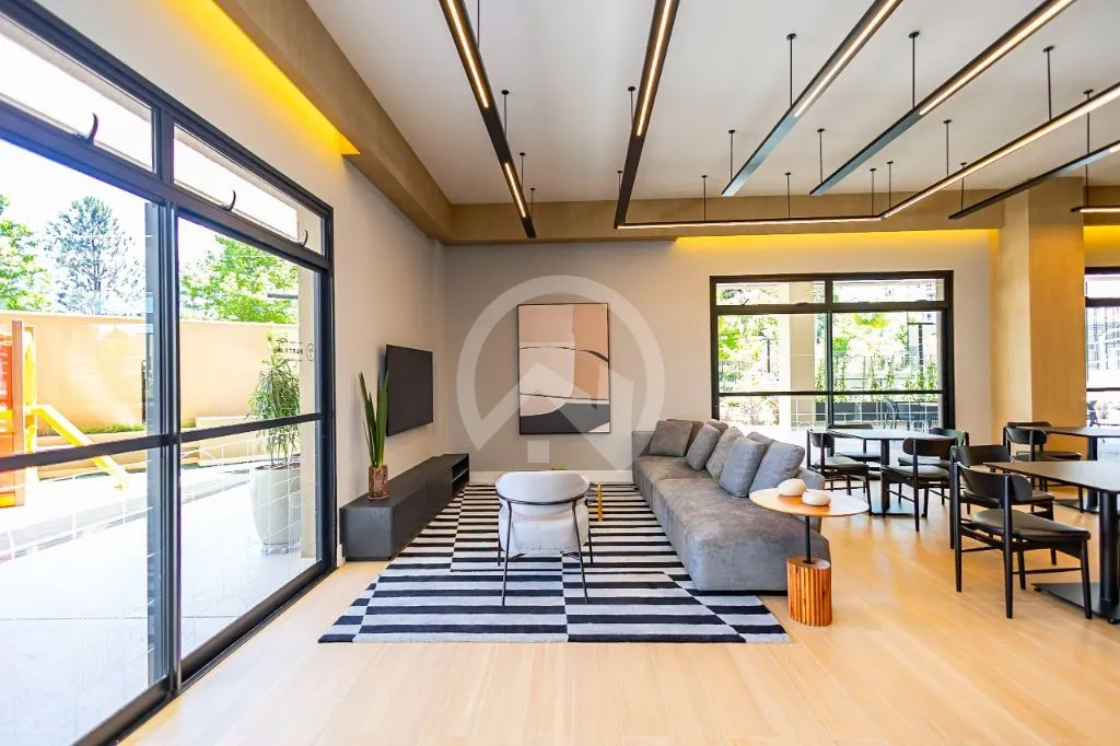 Furnished apartment with enclosed balcony and desk corner — photo 30