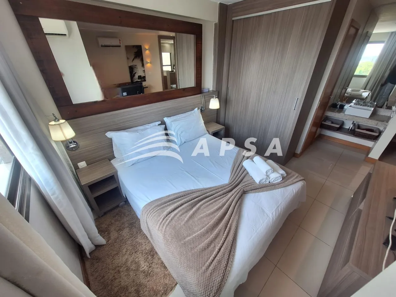 Apartamento mobiliado com cozinha integrada e ar-condicionado — photo 3