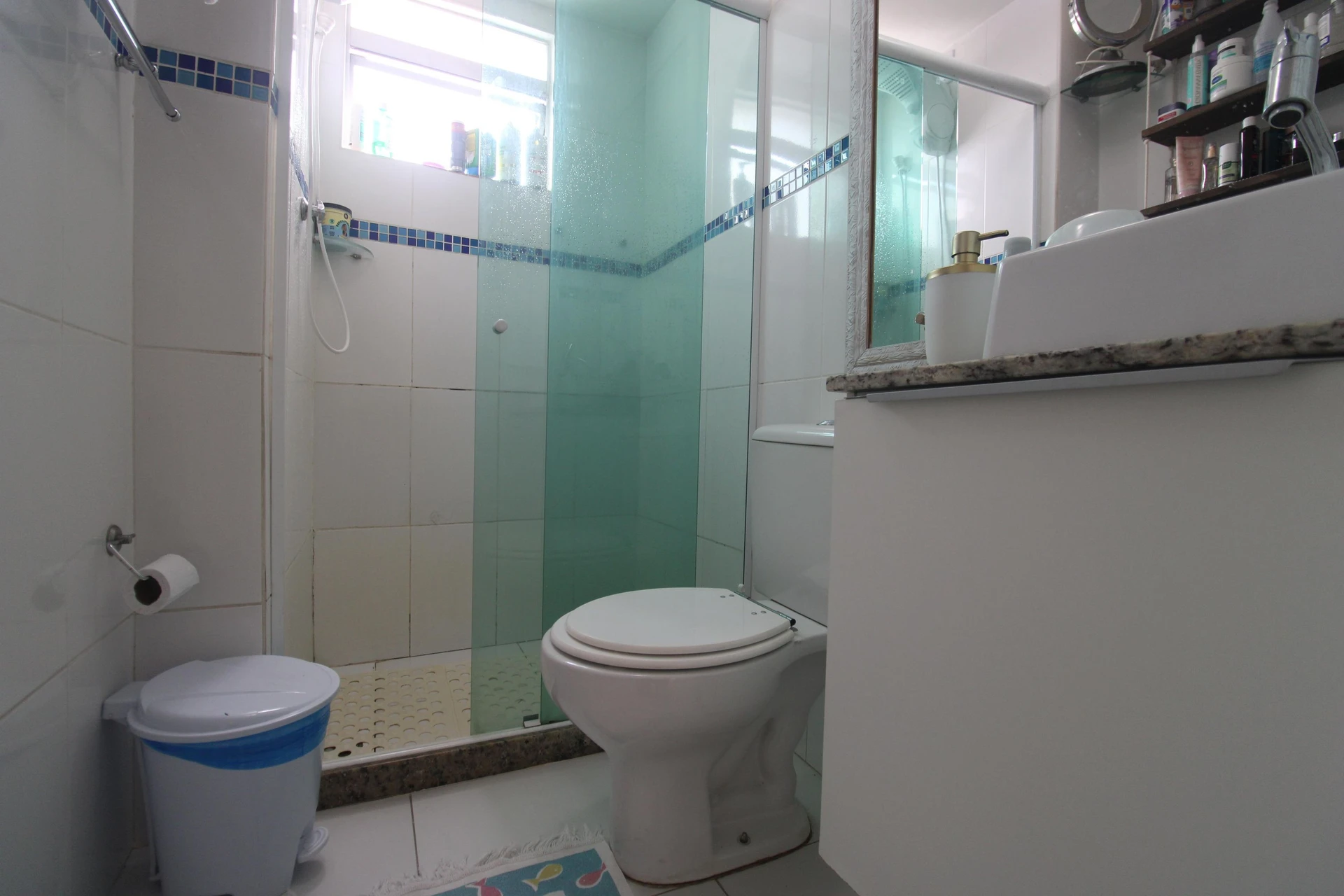 60 m² apartment with a washing machine and a mountain view — photo 13