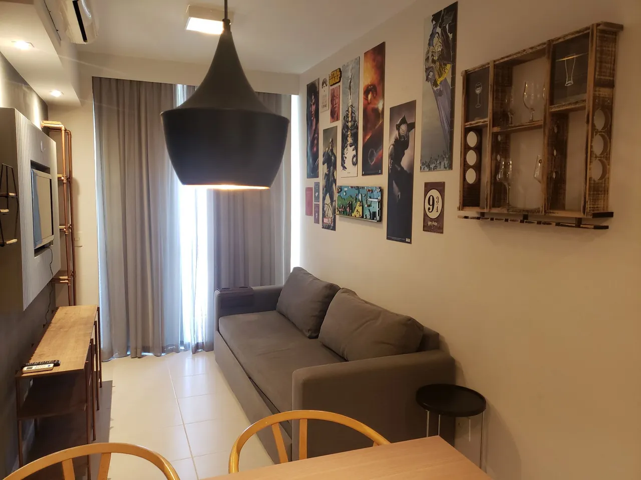 Apartamento amueblado con 1 dormitorio y cocina abierta — photo 8